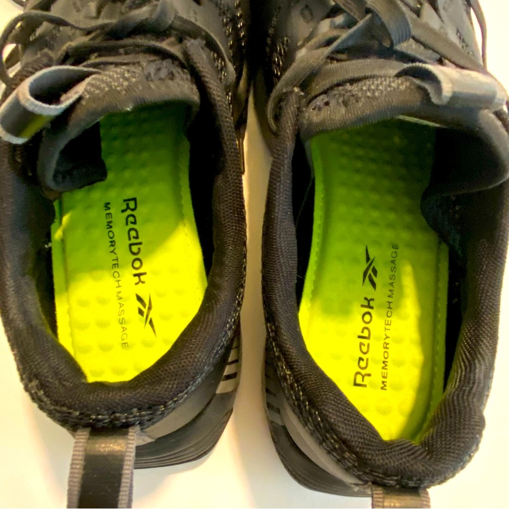 PRICE DROP Reebok Size 11W Fusion Flexweave Cage Composite Toe Shoe in Black - Picture 5 of 7